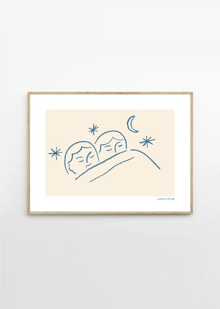 Постер 40x30 cm Slumber – Amélie Lehoux – The Poster Club