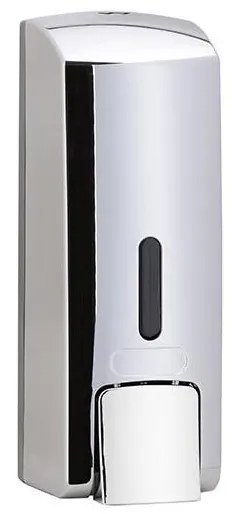 Дозатор за сапун 6,5x18,5 см сребрист