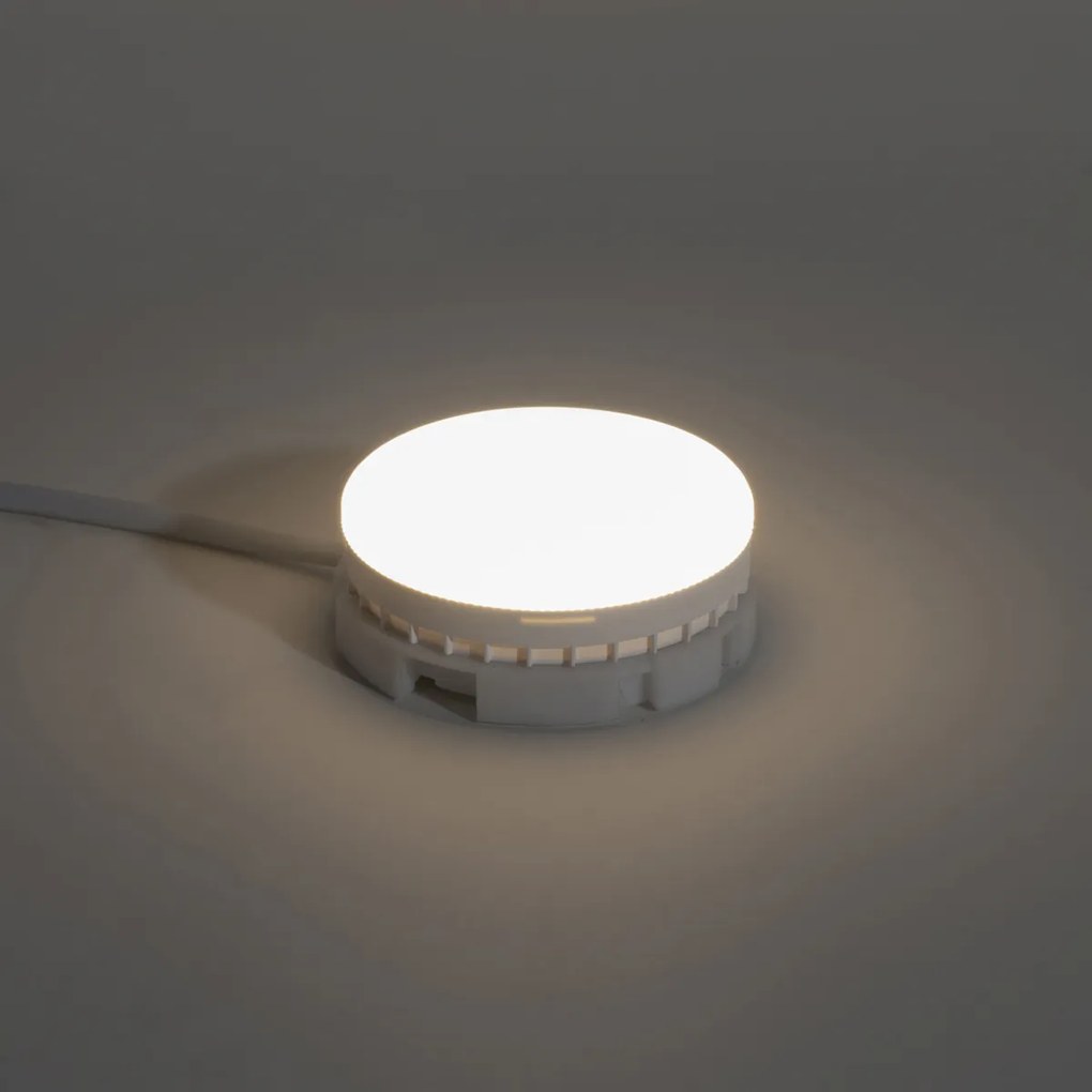 Комплект от 5 GX53 димируеми LED крушки 7W 750 lm 3000K