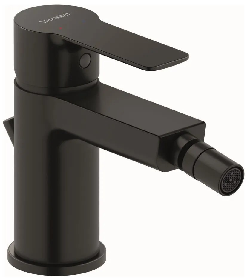 Duravit DC2400011046 - смесител за биде D-CODE в елегантно матово черно