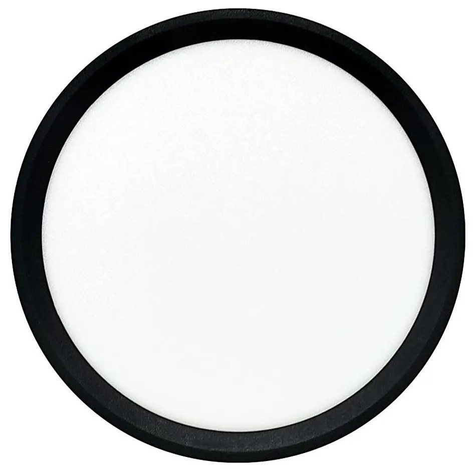 LED таванно осветително тяло LED/18W/230V 3000/4000/6500K pr. 23 cm черно