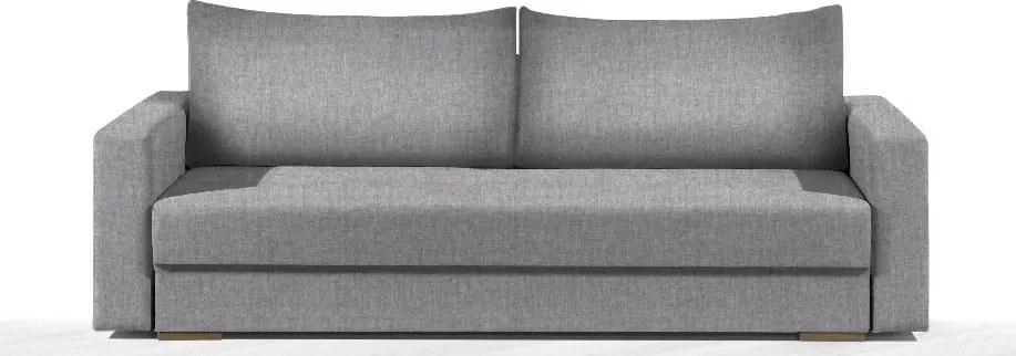 Диван Kleio Триместен-215φ 80β εκ.-Γκρι Anoixto