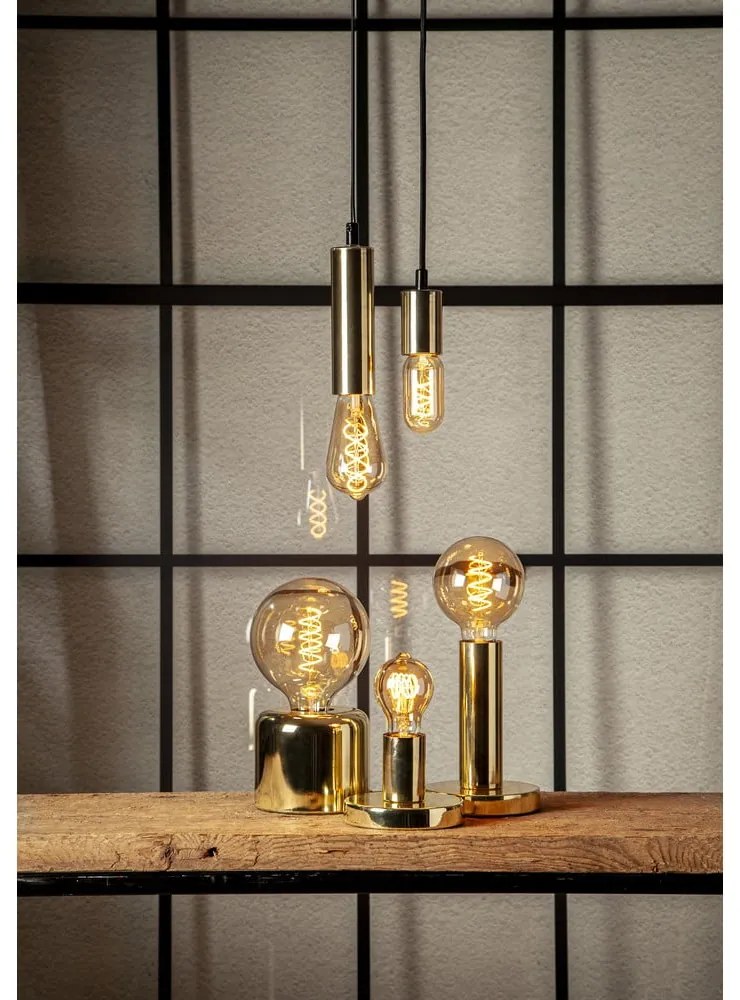 Основа на лампа в месингов цвят 10 cm Glans – Star Trading