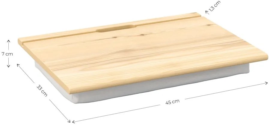 Помощна масичка от борова дървесина 33x45 cm BFF - Karup Design