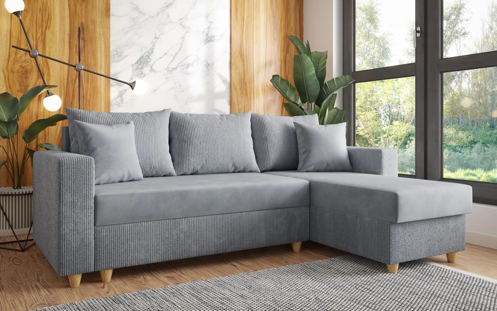 Разтегателен ъглов диван Финикс