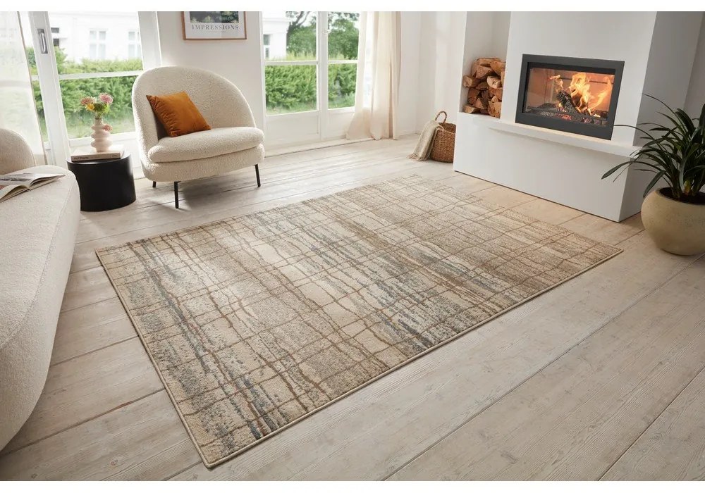 Бежов килим 80x120 cm Terrain – Hanse Home