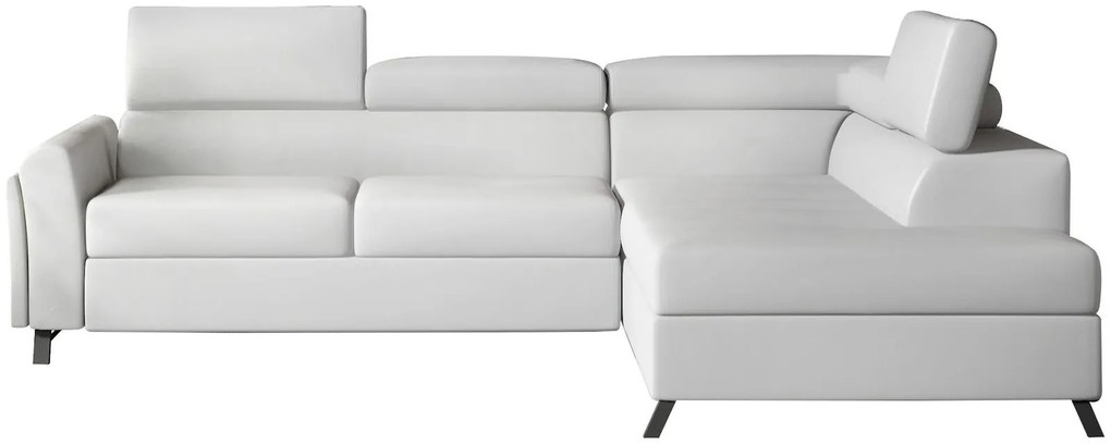 Ъглов диван Cairo-Right-White