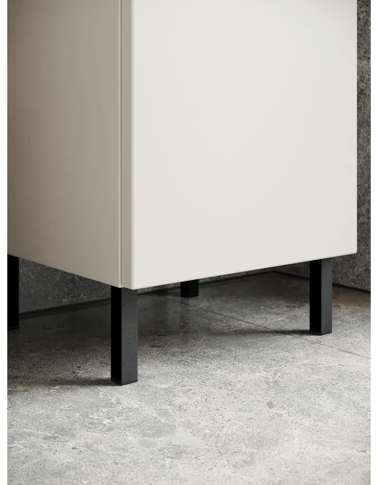 Кремав висок шкаф за баня 34x190 cm Salinas – Germania