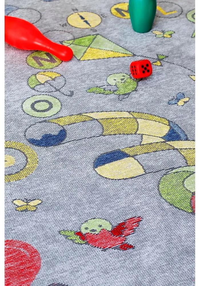Сив двустранен детски килим , 160 x 230 cm Tähemaa - Narma