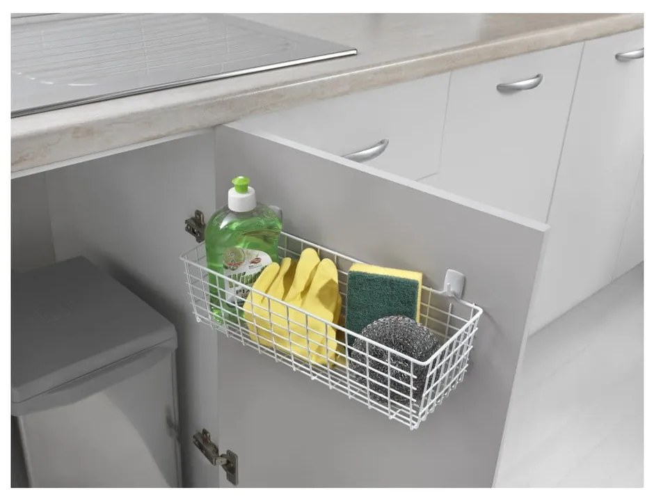 Бяла допълнителна кошница Pandino - Metaltex