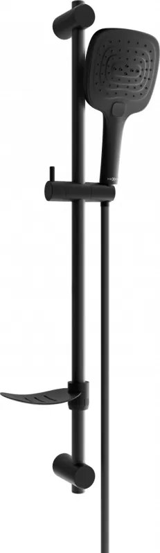 Mexen DF17 комплект плъзгащ се душ, черен - 785174582-70