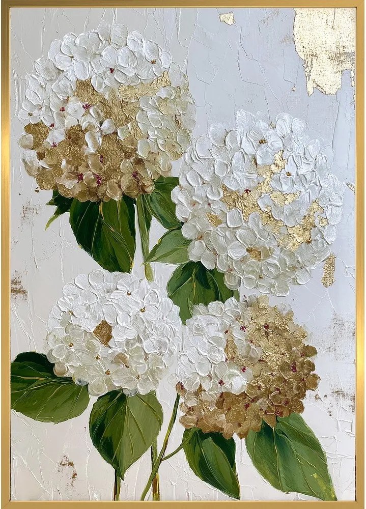 Печатна картина с включена рамка 60x90 cm Hydrangea – Styler