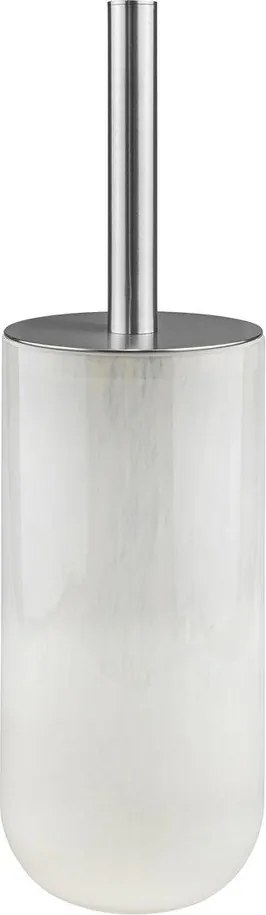 Кремава стъклена четка за тоалетна Opal – Mette Ditmer Denmark