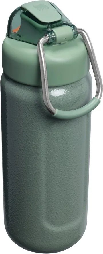 Зелена бутилка за пътуване бутилка от неръждаема стомана 470 ml Wellspring Bottle Hammertone Green – Stanley