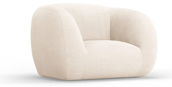 Кремав фотьойл от плат букле Essen - Cosmopolitan Design