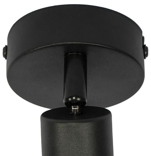 Таванна лампа черна регулируема - Hetta