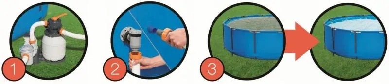 Пясъчен филтър за басейн 5678 L/h