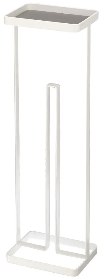 Бял диспенсер за тоалетна хартия с рафт Tower - YAMAZAKI