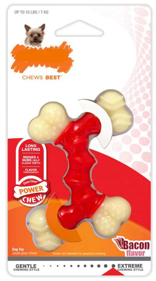 Dog teether Nylabone Extreme Chew, Двоен, Найлон