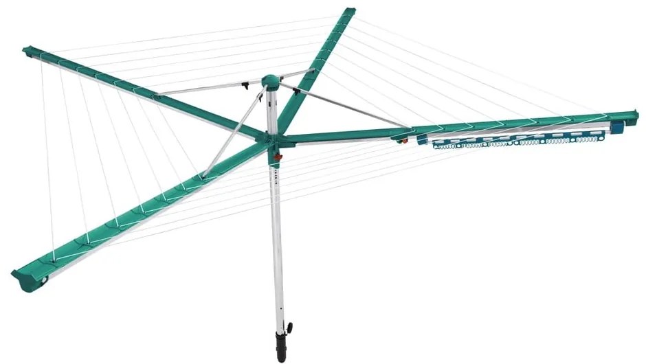 Градинска сушилня за дрехи в сребрист цвят 60 m Linomatic 600 Deluxe Cover – LEIFHEIT