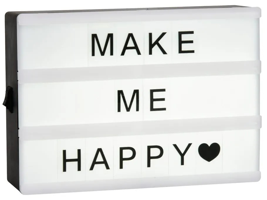 Бял LED фенер (височина 10,5 cm) – Hilight