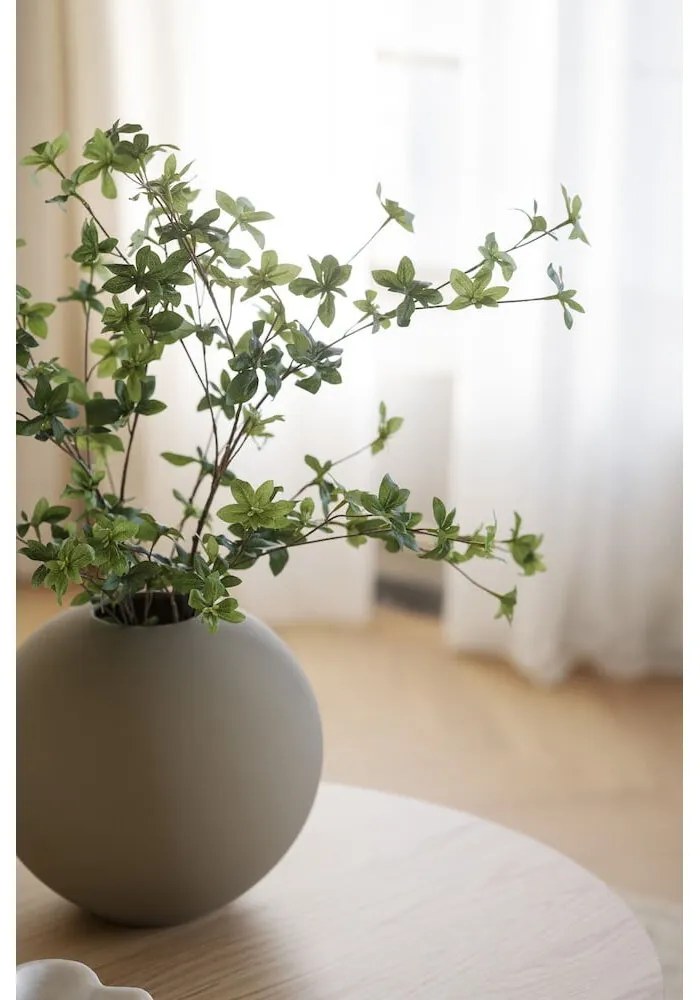 Кръгла маса за кафе в дъбов декор в естествен цвят 90x90 cm Yumi - Rowico