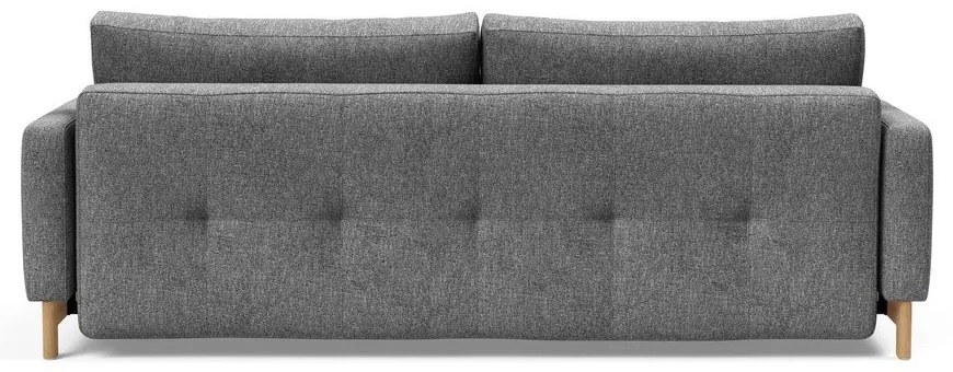 Сив разтегателен диван 232 cm Pyxis - Innovation