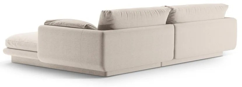 Бежов ъглов диван (ляв ъгъл) Torino – Micadoni Home