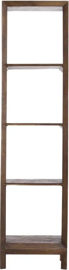 Библиотека от масивно манго в естествен цвят 48x190 cm Sondrio – Light &amp; Living