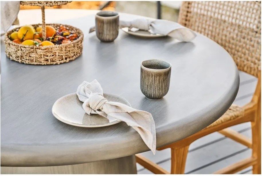 Керамична кръгла градинска маса за хранене ø 60 cm Bonnet – House Nordic