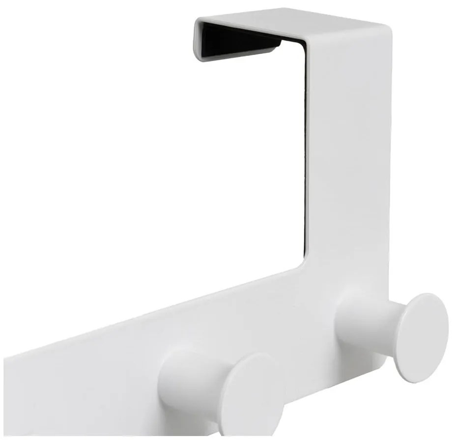 Бял/черен метален стелаж за врата 35 cm – Casa Selección