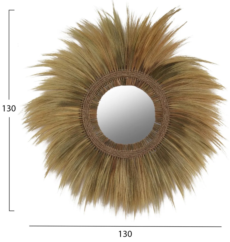 Огледало Раюнг Ф130 - HM7802 натурал