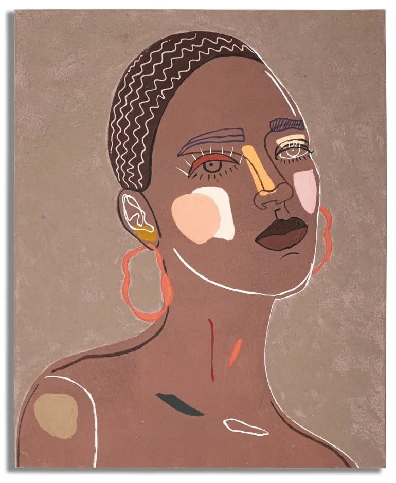 Живопис 80x100 cm Tribal – Mauro Ferretti