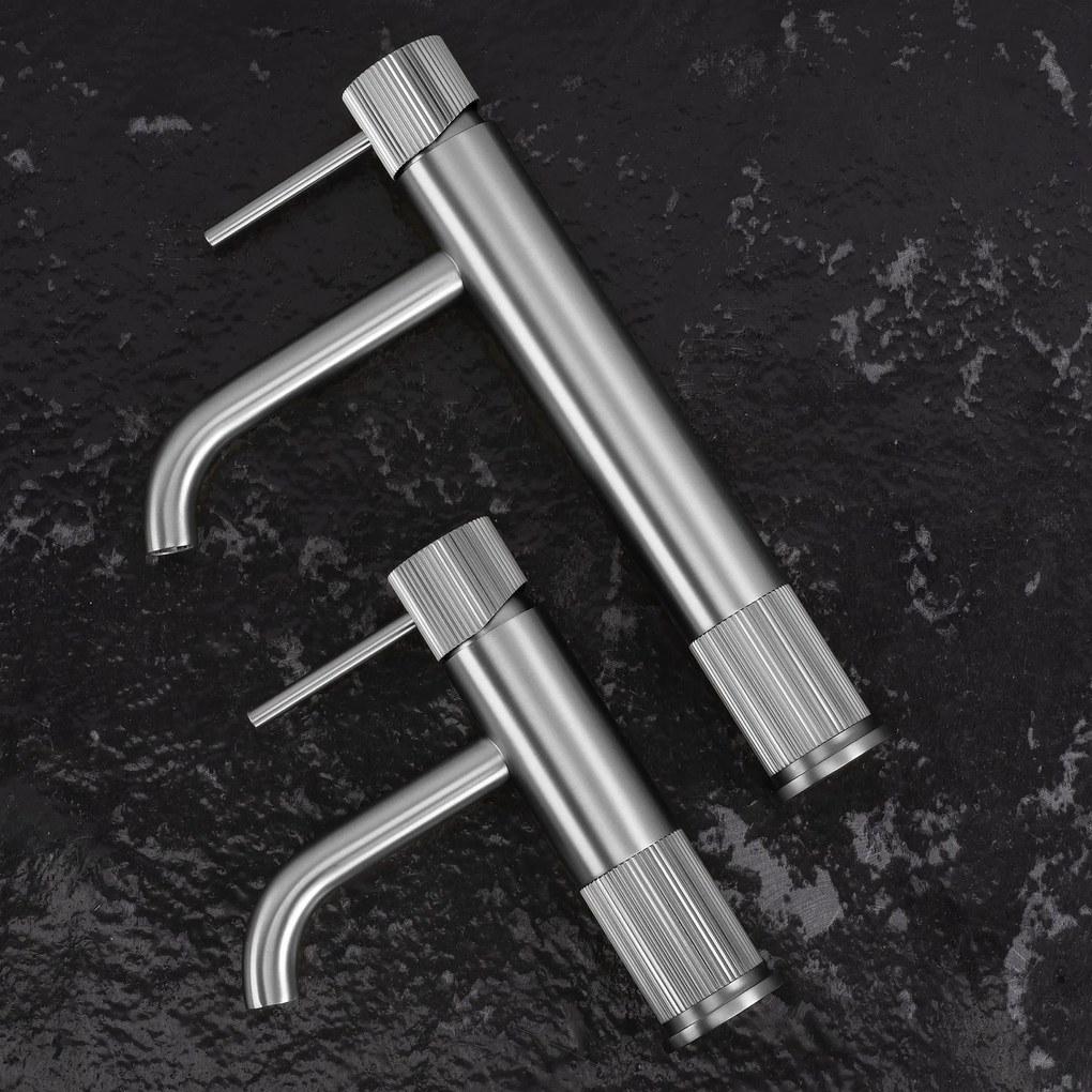 Смесител за баня Rea Lungo Stripe Brush Nickel