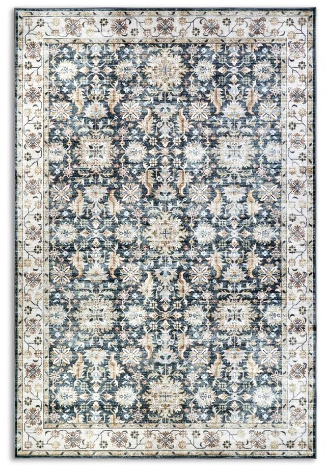 Син килим 160x230 cm Saveh Blue Cream – Elle Decoration