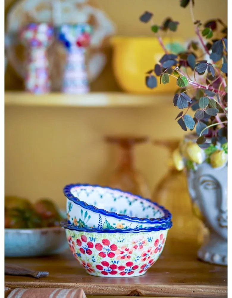 Глинени купички в комплект от за сервиране 2 бр. 380 ml Florist – Bloomingville