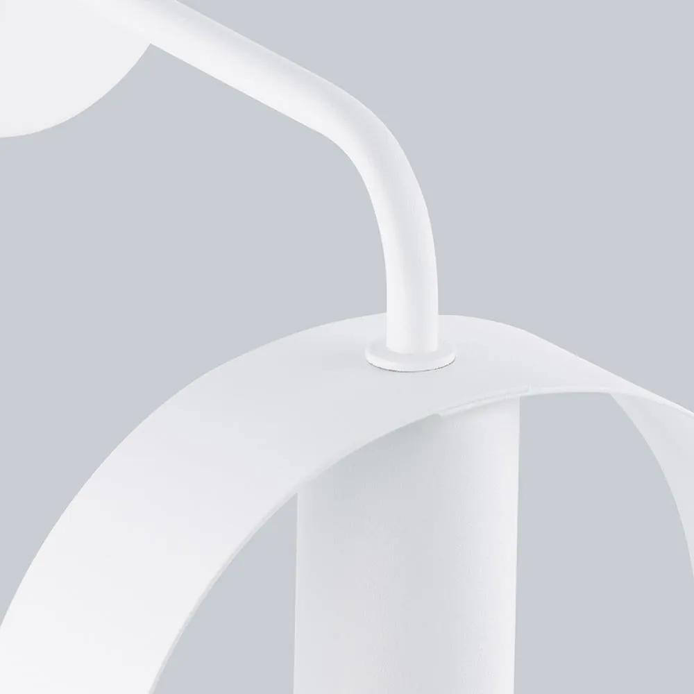 Бяла стенна лампа ø 12 cm Lammi - Nice Lamps