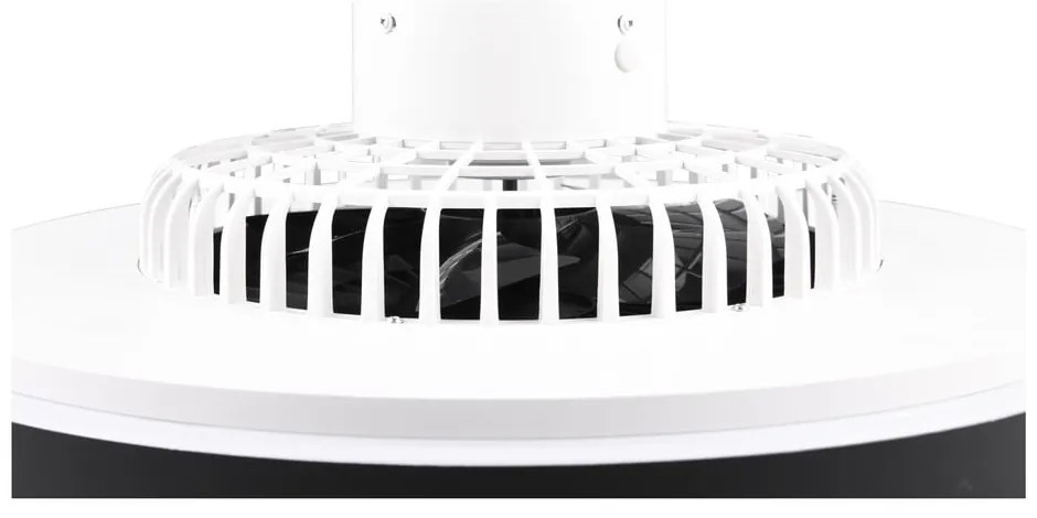 Матово черно LED осветително тяло за таван Halmstad – Reality