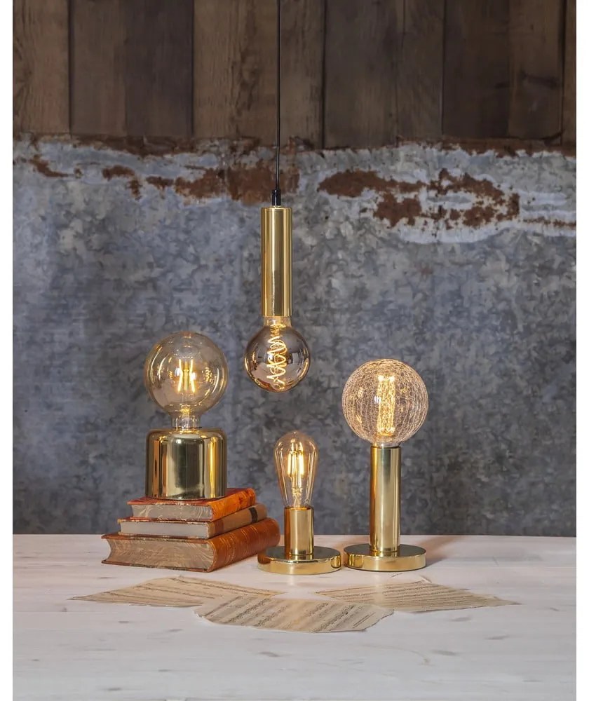 Топла LED крушка с нажежаема жичка E27, 1 W Plain Amber - Star Trading