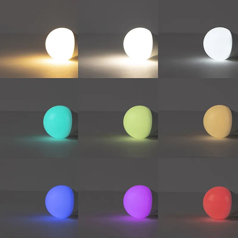 Интелигентен висящ аплик сив 30 см с wifi крушка A60 - Dory