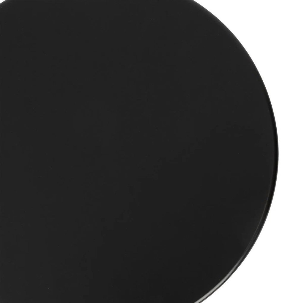 Помощна маса atmosphera Chamlo, Ø38 cm - Черен