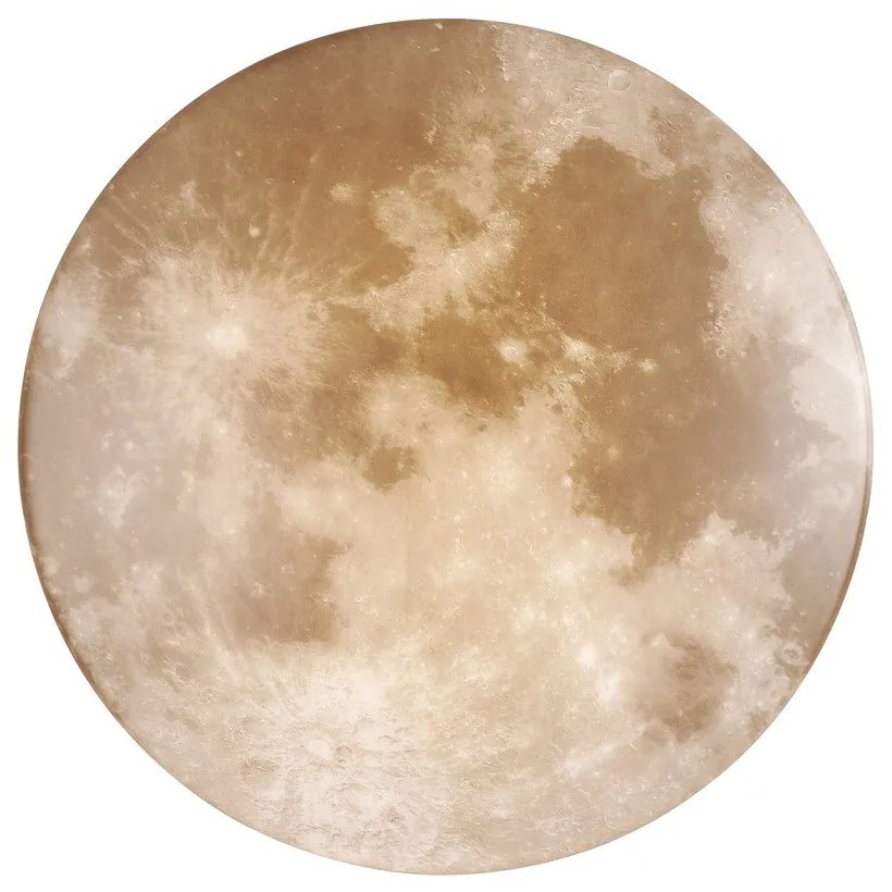 Сива LED детска лампа за таван ø 37 cm Moonika – Trio