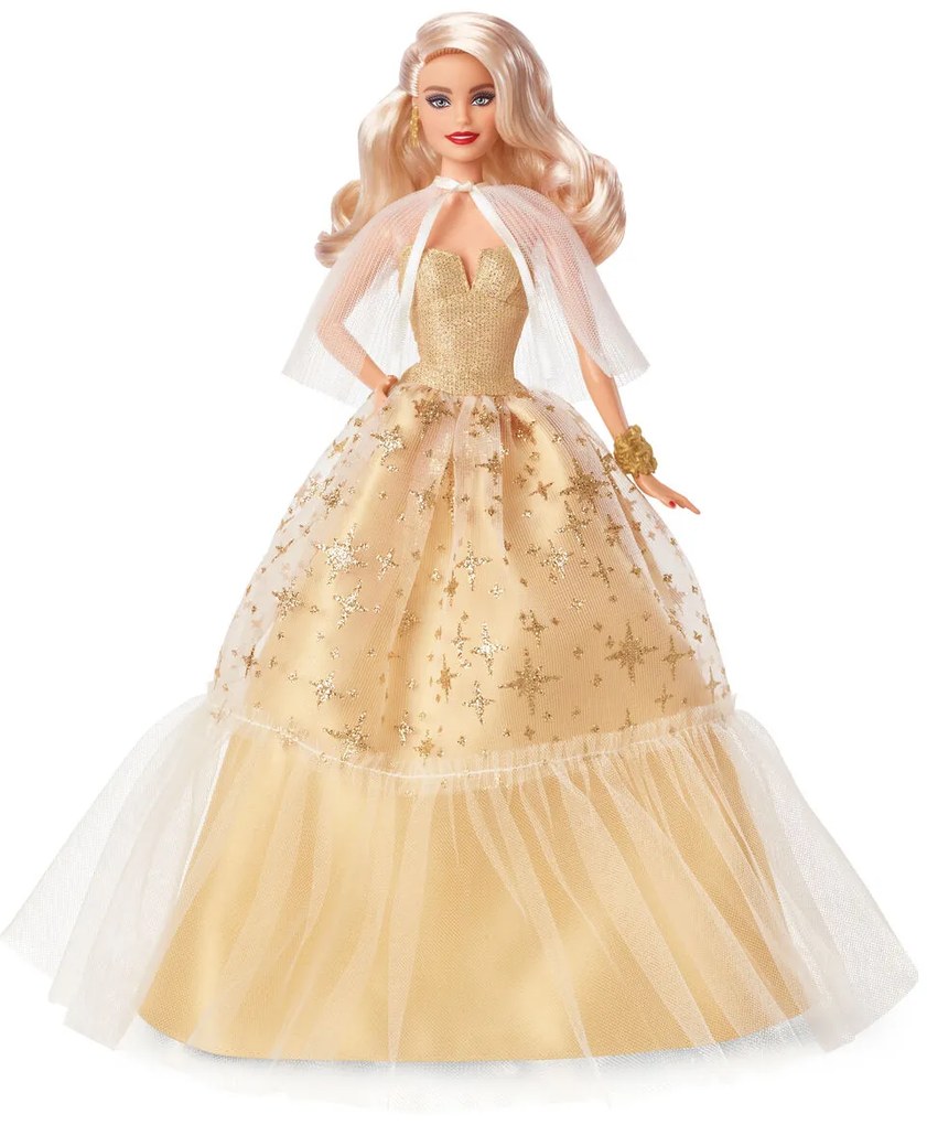 Бебешка кукла Barbie Holiday Barbie 35 th Anniversary