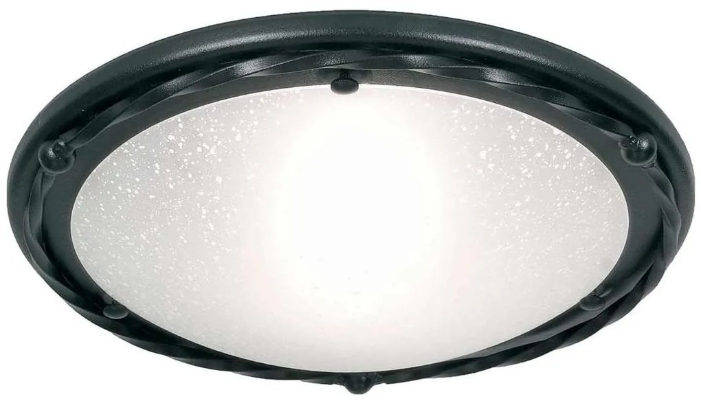 Elstead PB-F-B-BLACK - Плафон PEMBROKE 1xE27/60W/230V черен