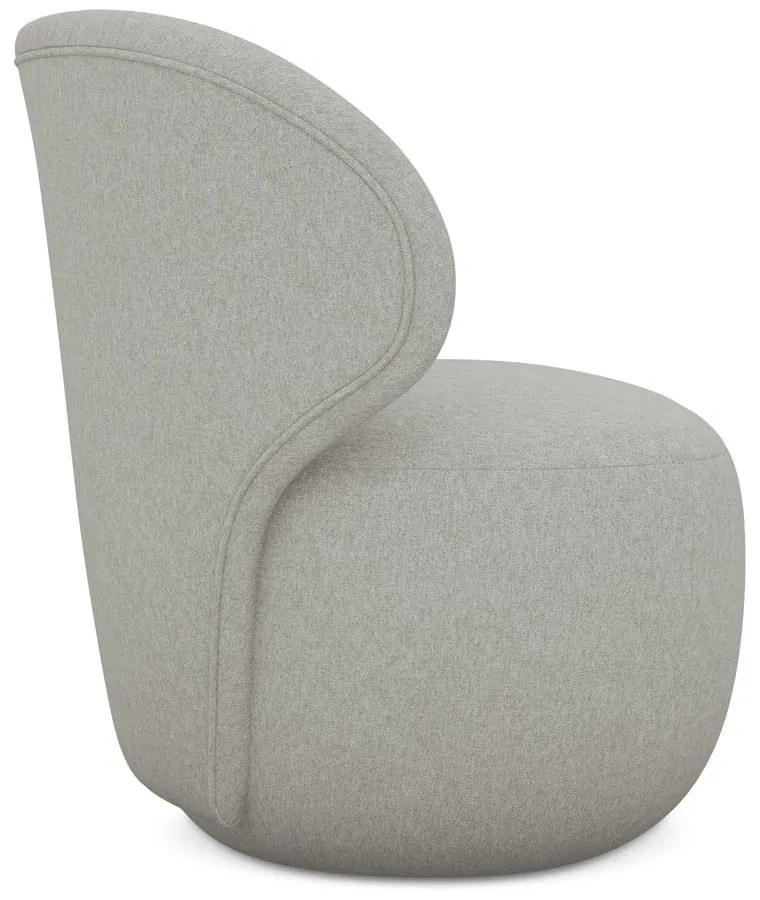 Светлосиво кресло Kama – Makamii