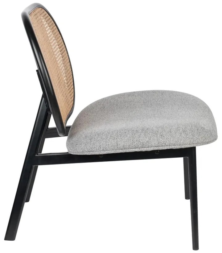 Сиво-кафяв фотьойл Spike - Zuiver