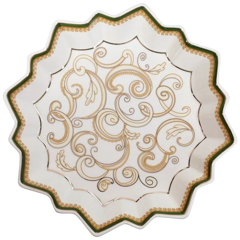 Бяла порцеланова чиния ø 23,5 cm Vassoio - Brandani