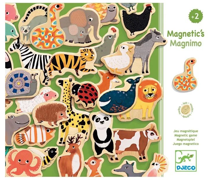 Djeco - Магнити дървени Magnimo