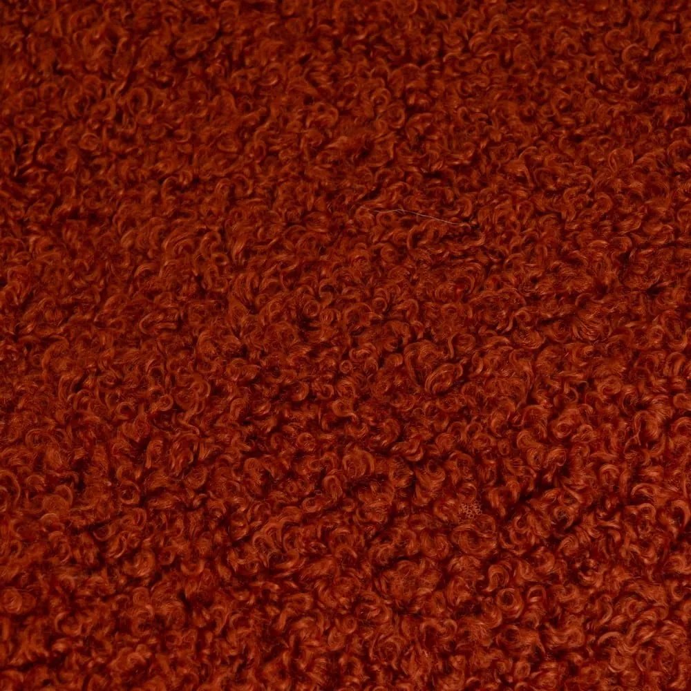 Одеяло от шерпа в тухлен цвят 130x160 cm Sherpa Bouclé – Casa Selección