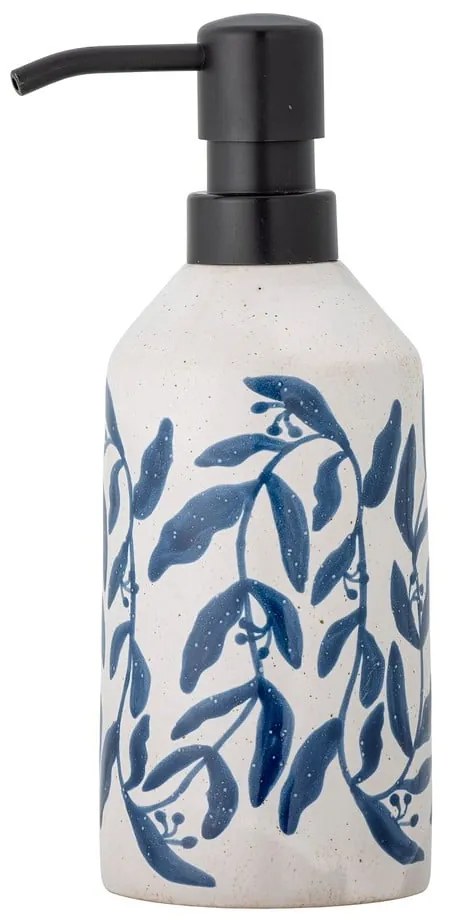 Бяло-син каменоделски диспенсър за сапун Aurora - Bloomingville